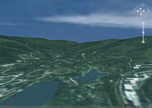 加载地形数据到三维场景中显示