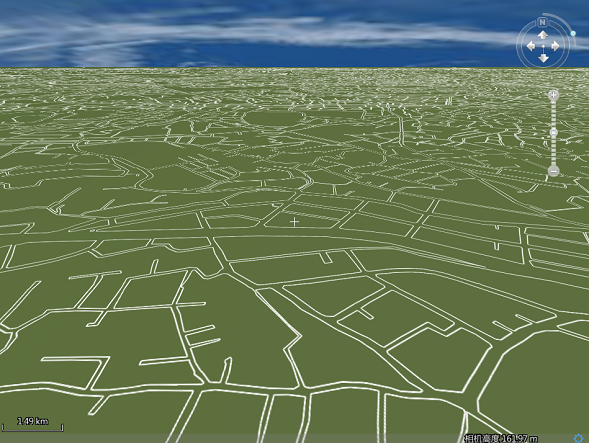 加载矢量数据到三维场景中显示